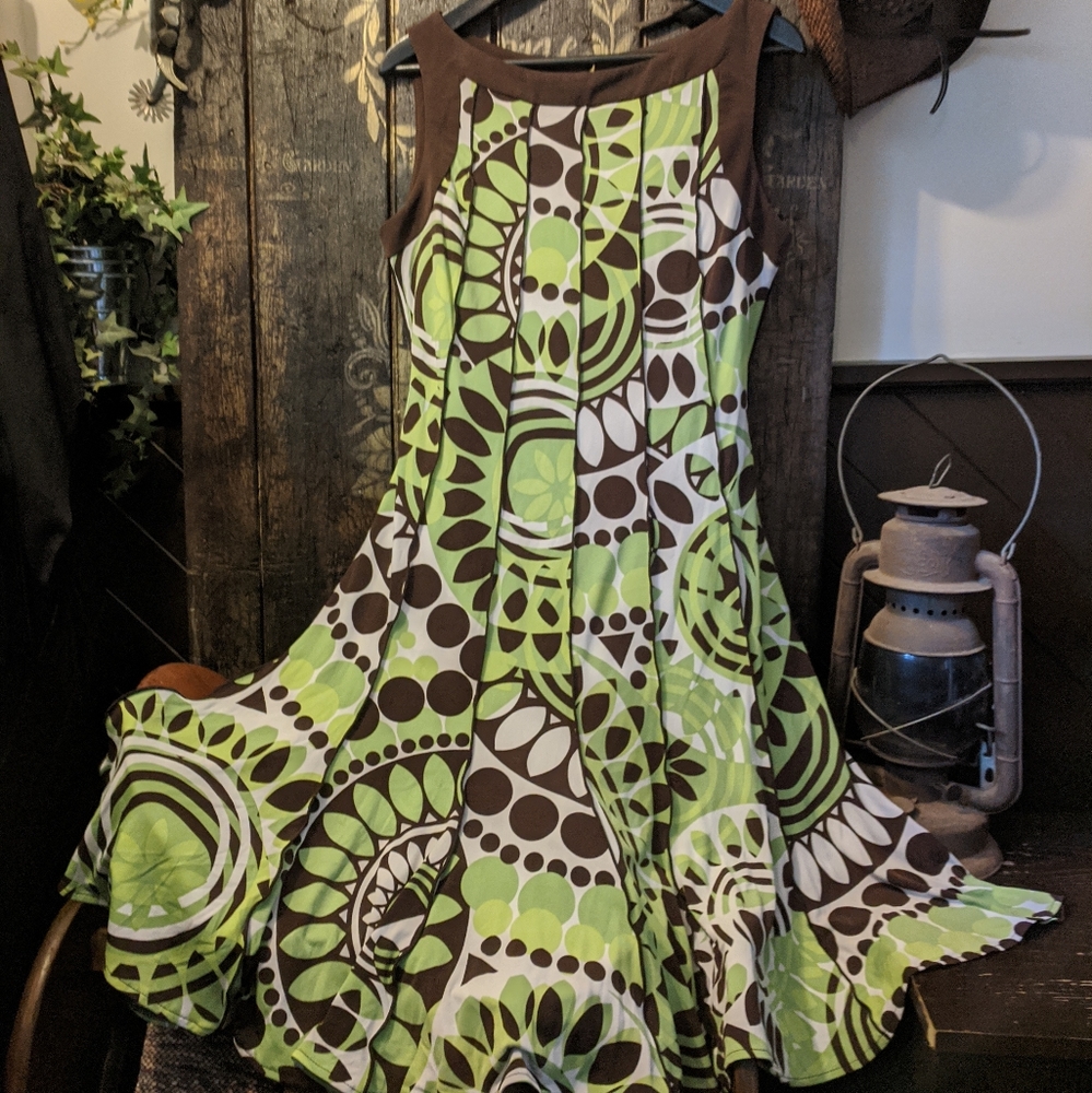 Gorgeous Sandra Darren dress.    Sz 10